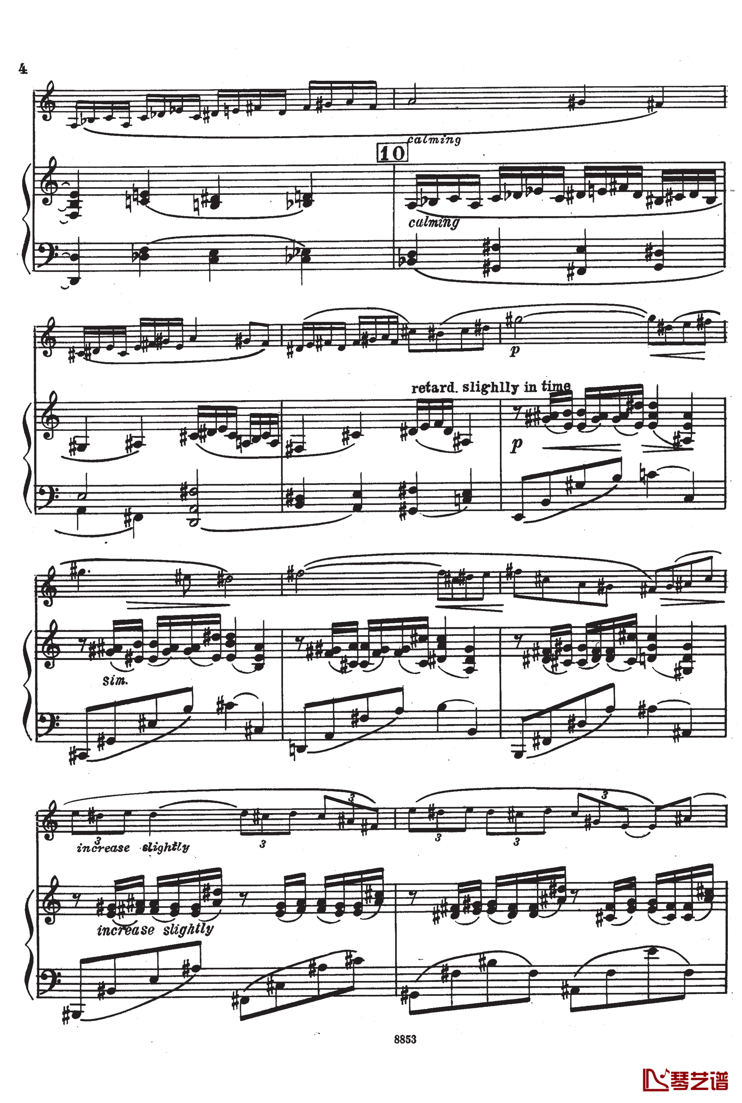 Creston Sonata OP.19 I钢琴谱-克里斯顿2