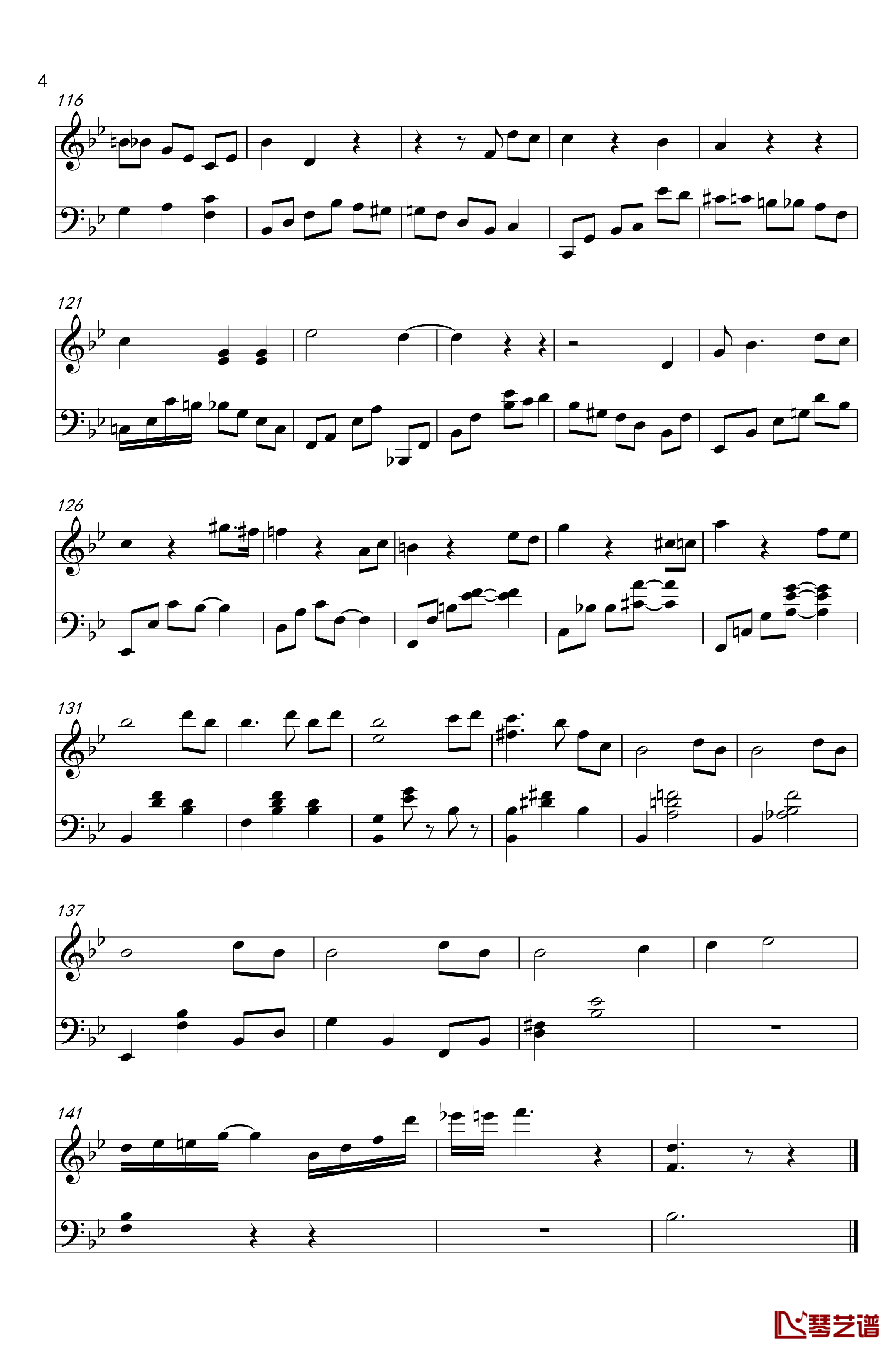 Sheep may safely graze钢琴谱-from Cantata BWV 208-Gabriela Montero4