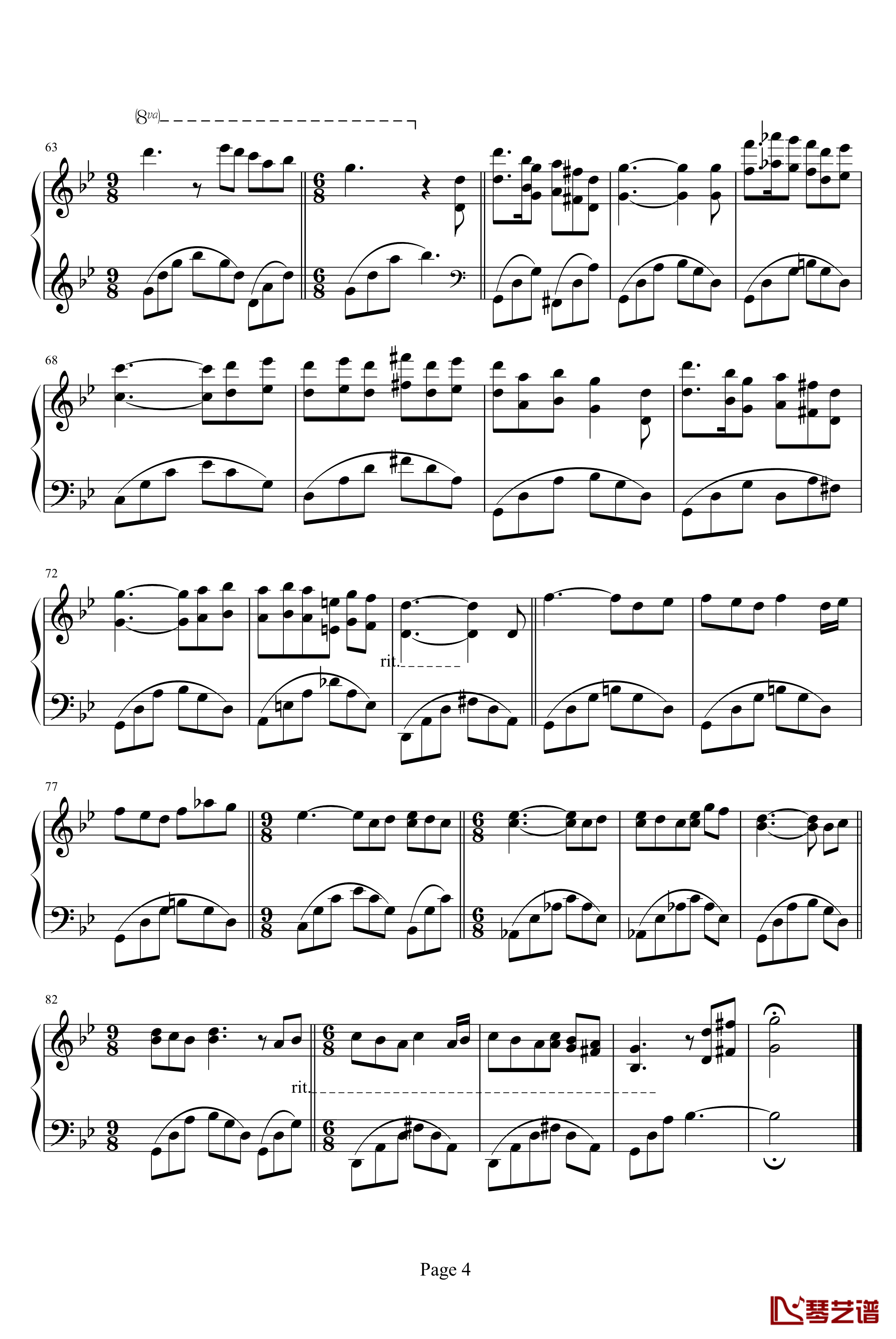 野花钢琴谱-yeihua4