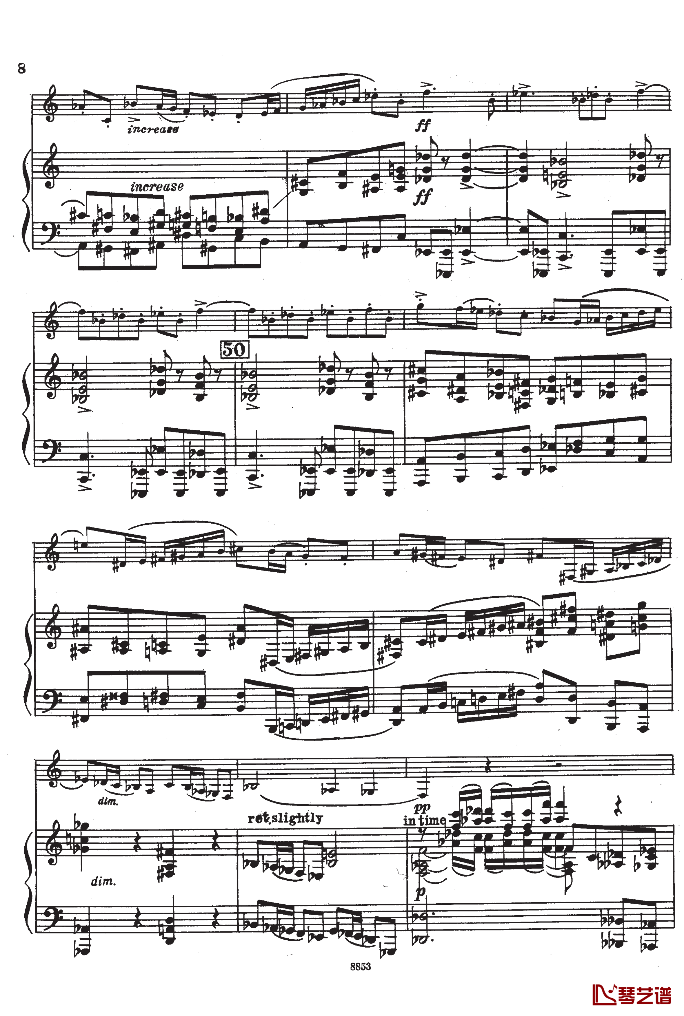 Creston Sonata OP.19 I钢琴谱-克里斯顿6