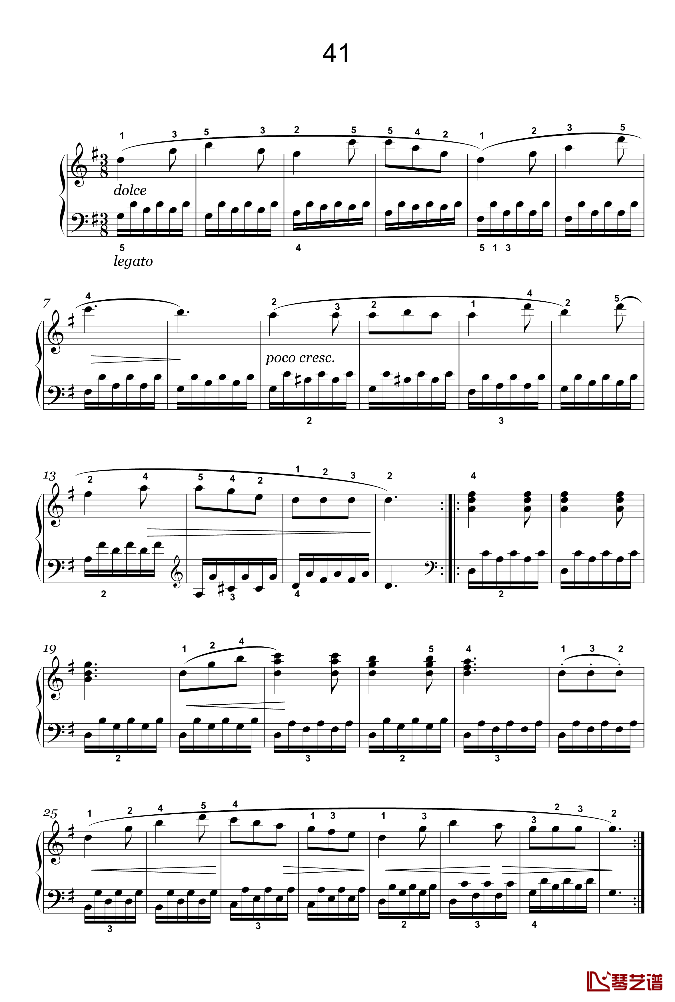 33钢琴谱-56-车尔尼-Czerny-5999