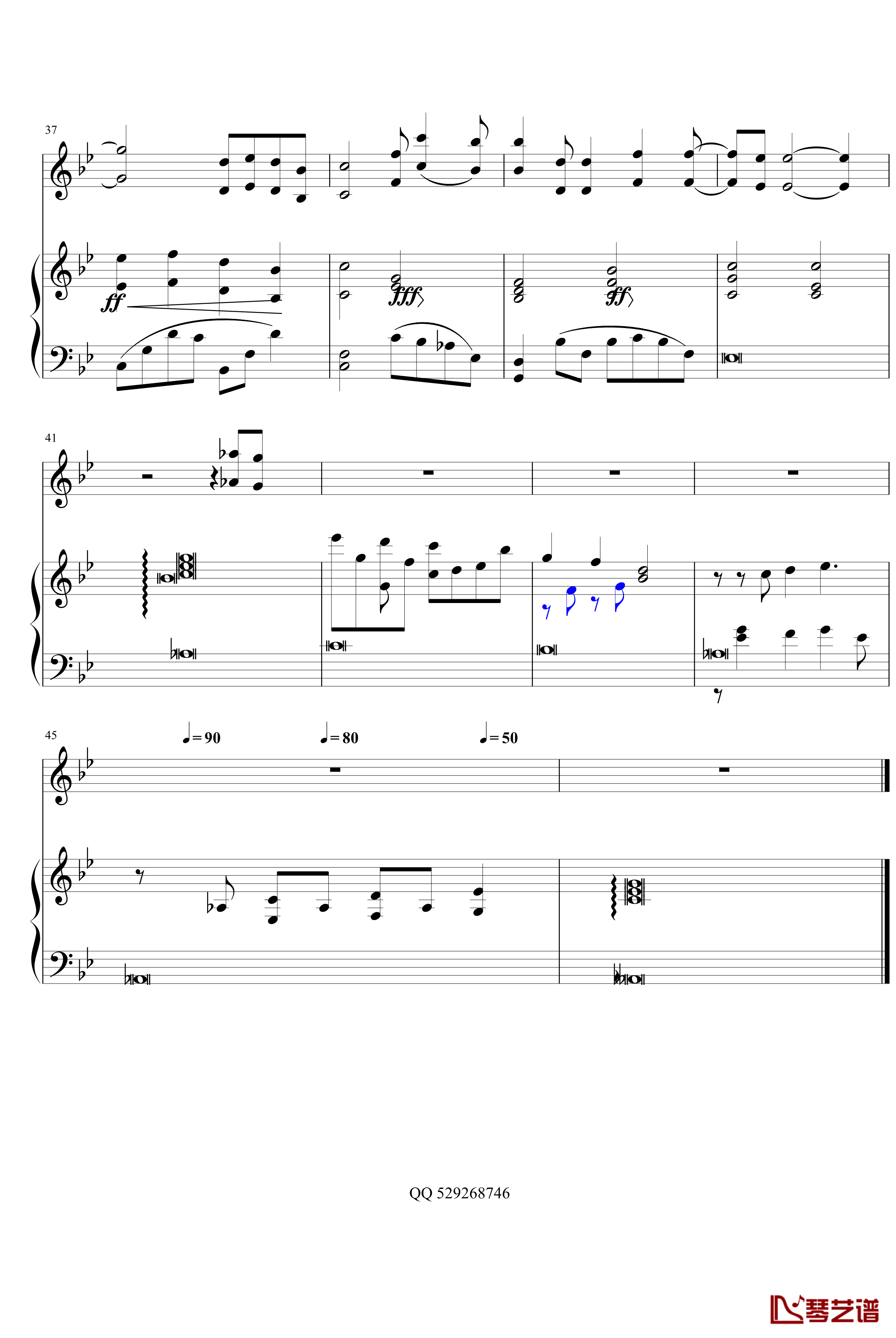 节拍器钢琴谱-蔡依林4