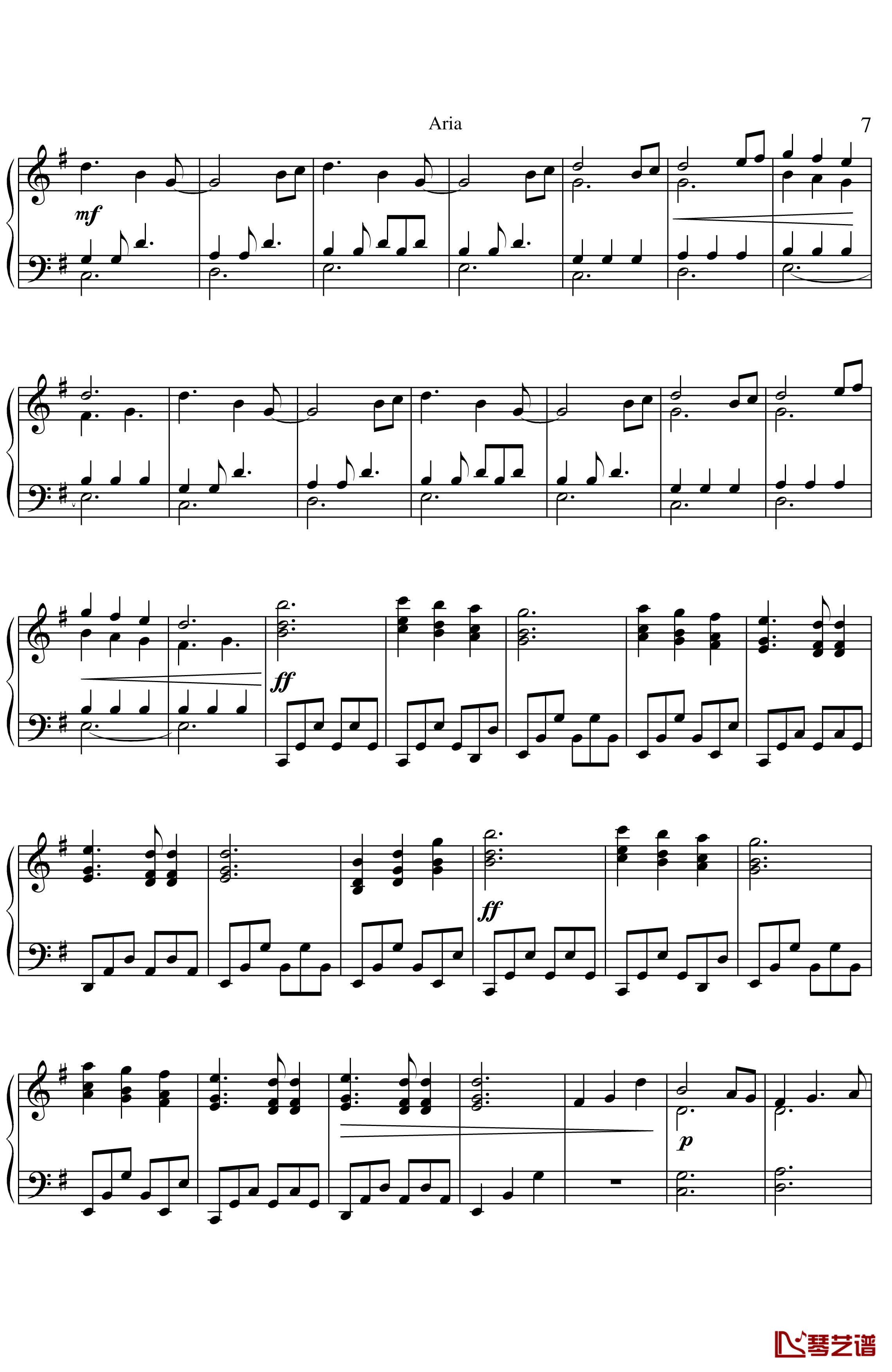 aria钢琴谱-Giovanni Allevi7