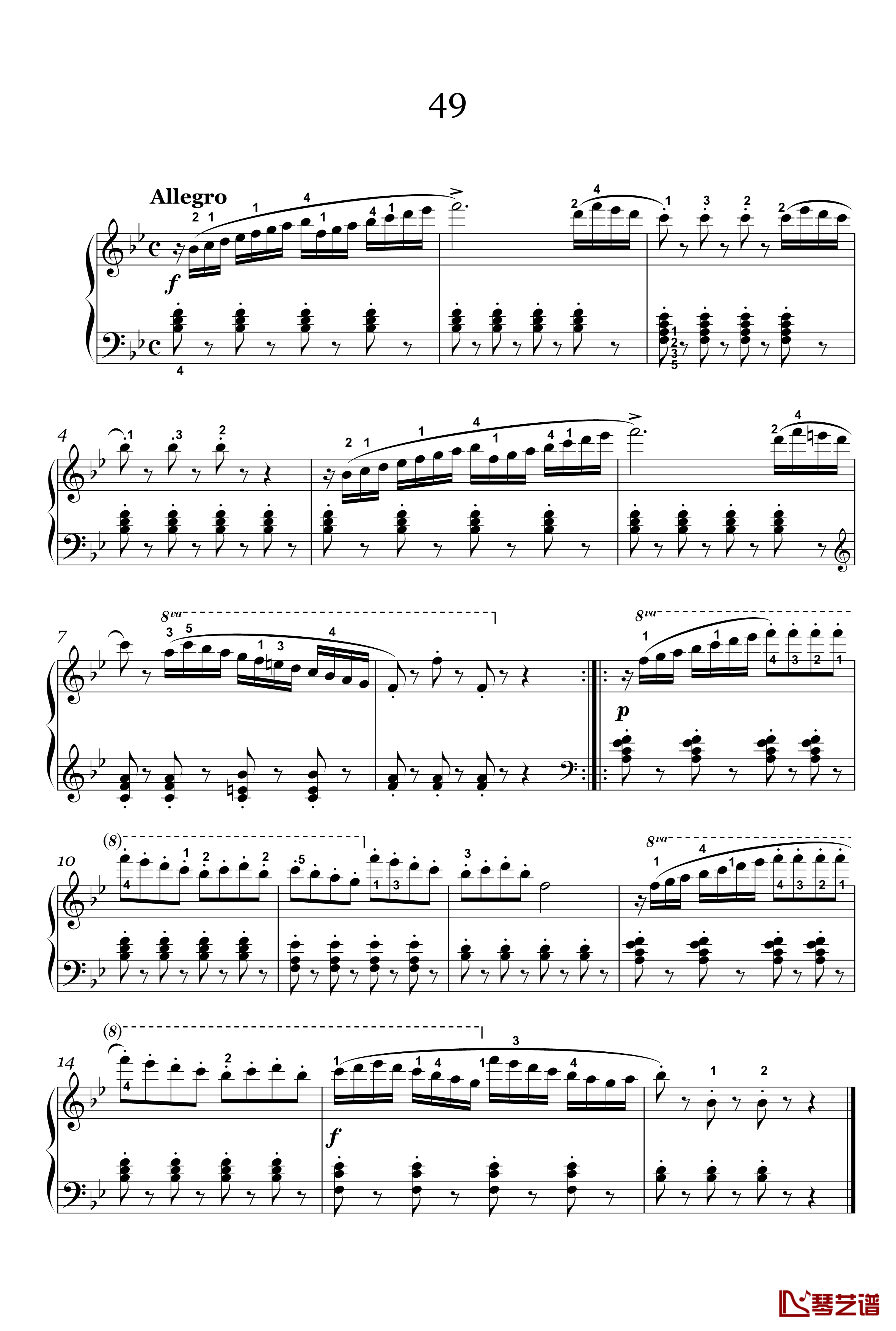 33钢琴谱-56-车尔尼-Czerny-59914