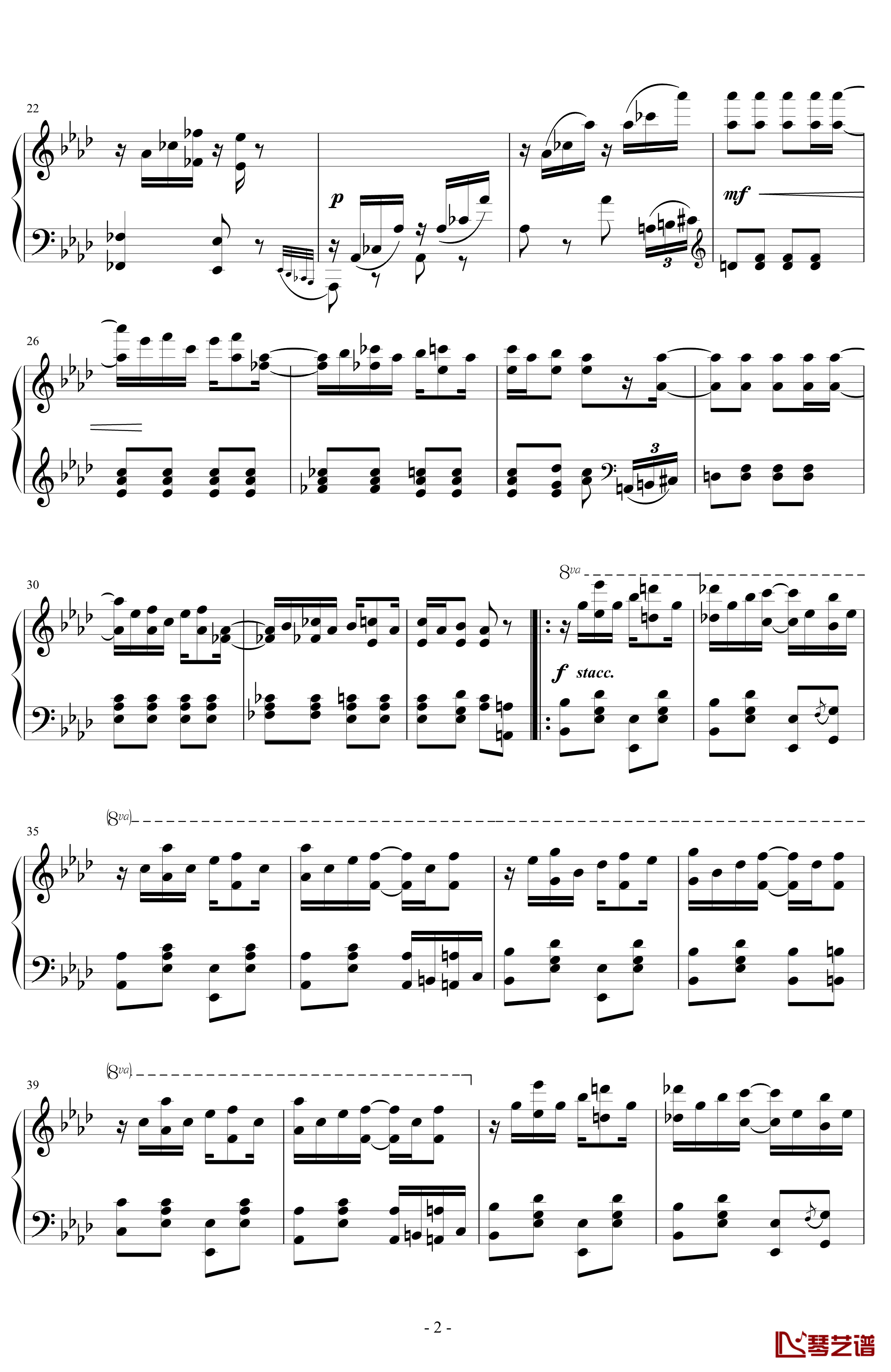 Maple Leaf Rag钢琴谱-拉格泰姆-Scott Joplin2