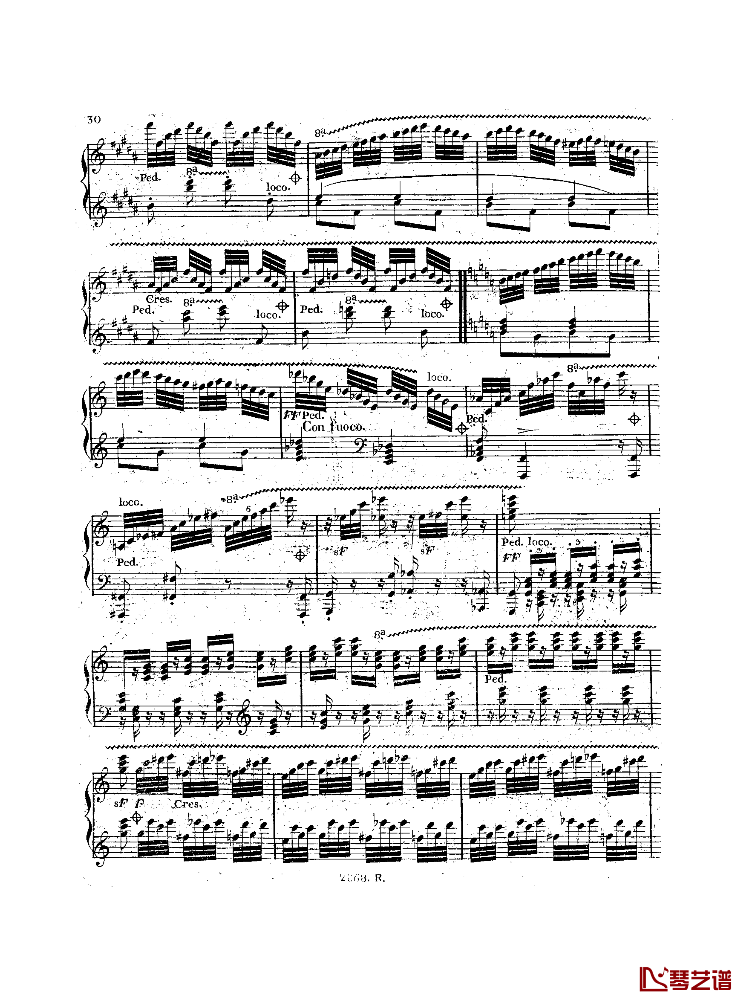 a小调钢琴协奏曲  Op.214钢琴谱-车尔尼-Czerny31