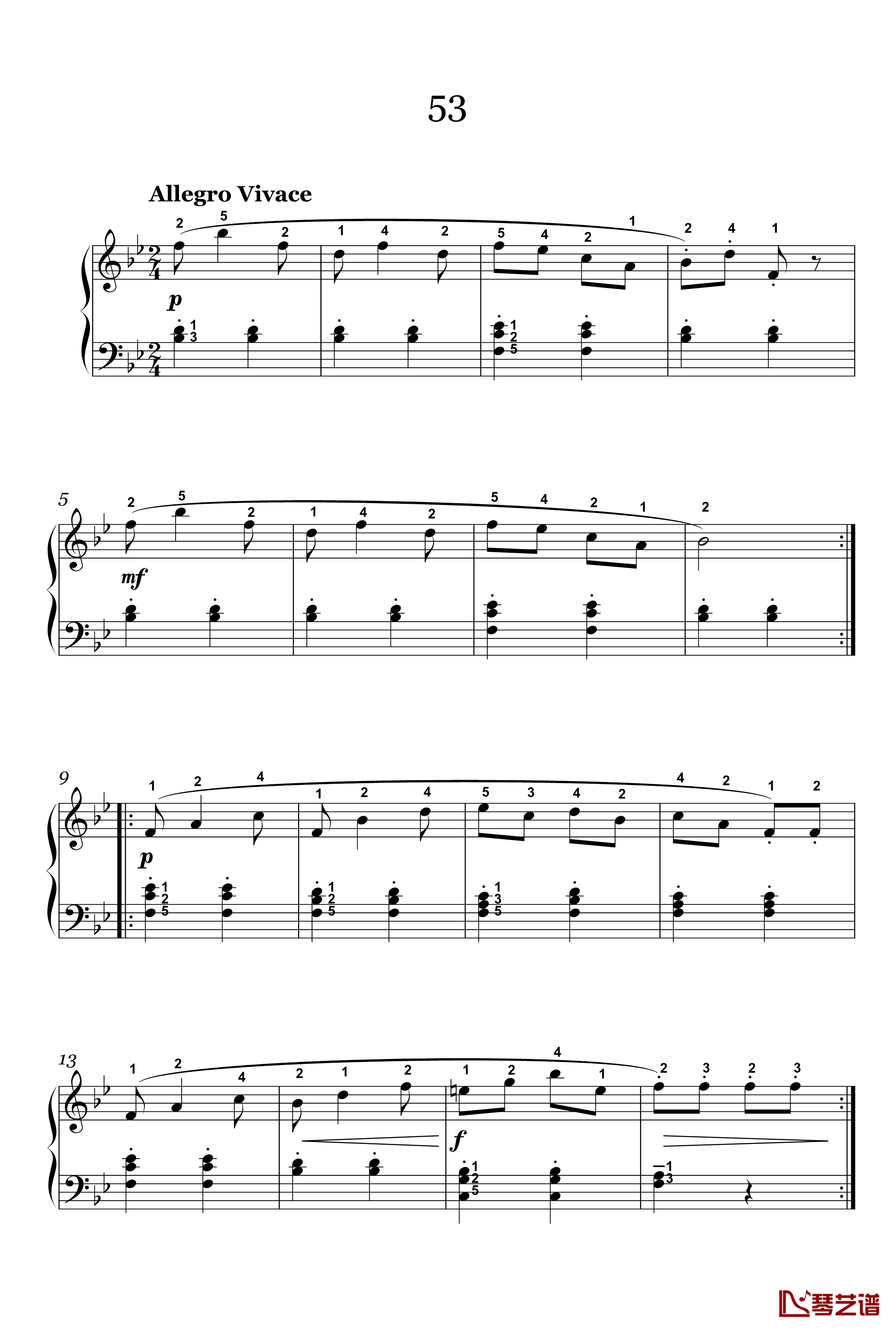 33钢琴谱-56-车尔尼-Czerny-59917