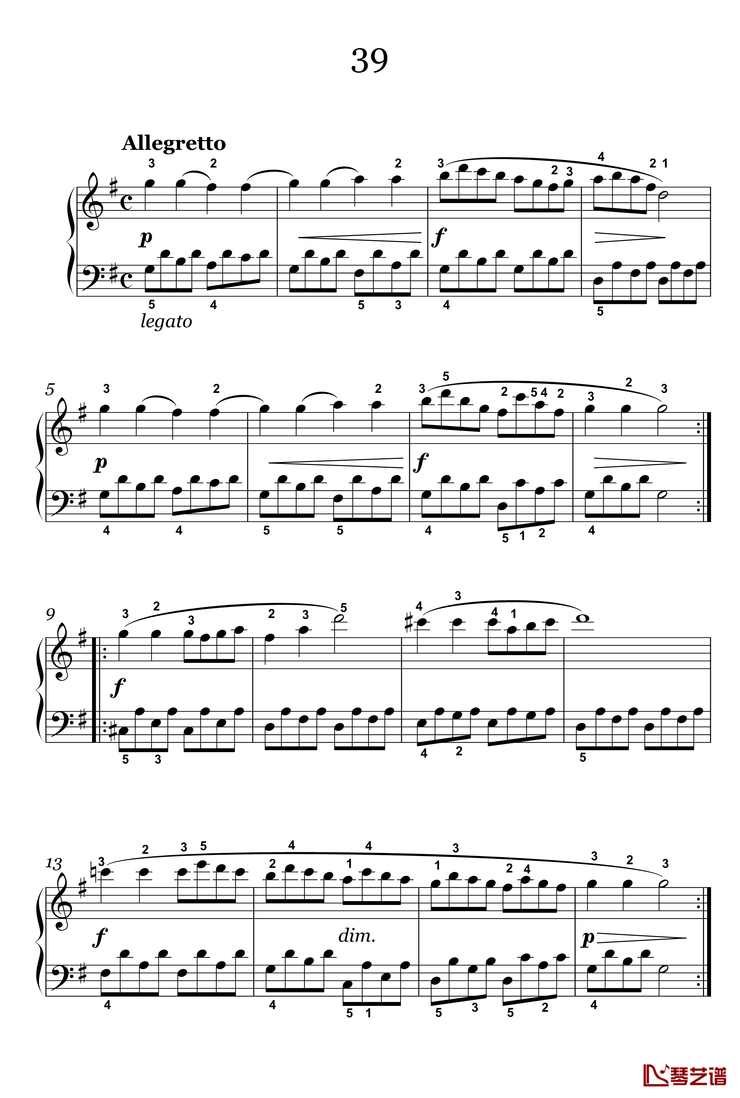 33钢琴谱-56-车尔尼-Czerny-5997