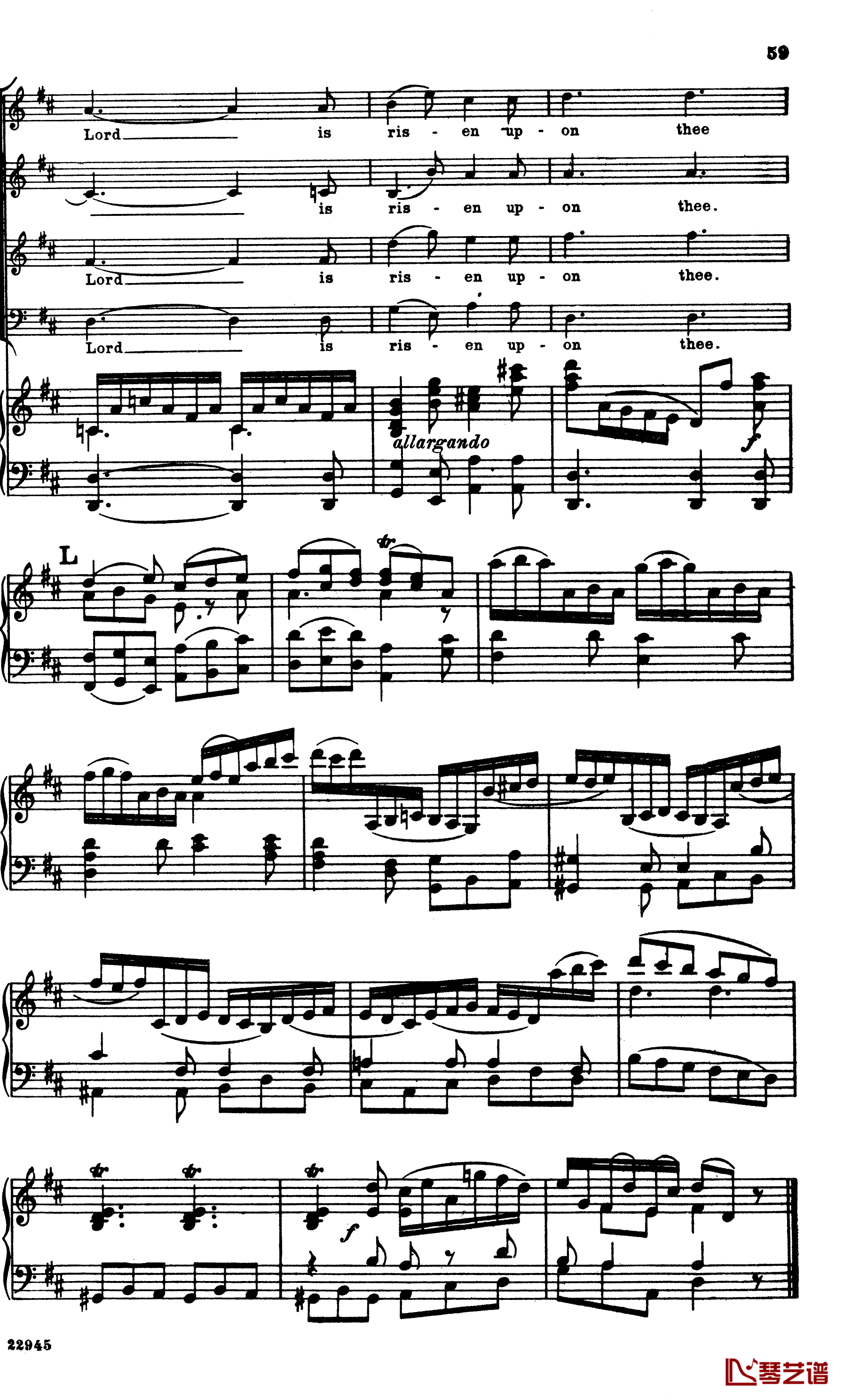 O thou that tellest good tidings to Zion钢琴谱-Handel13