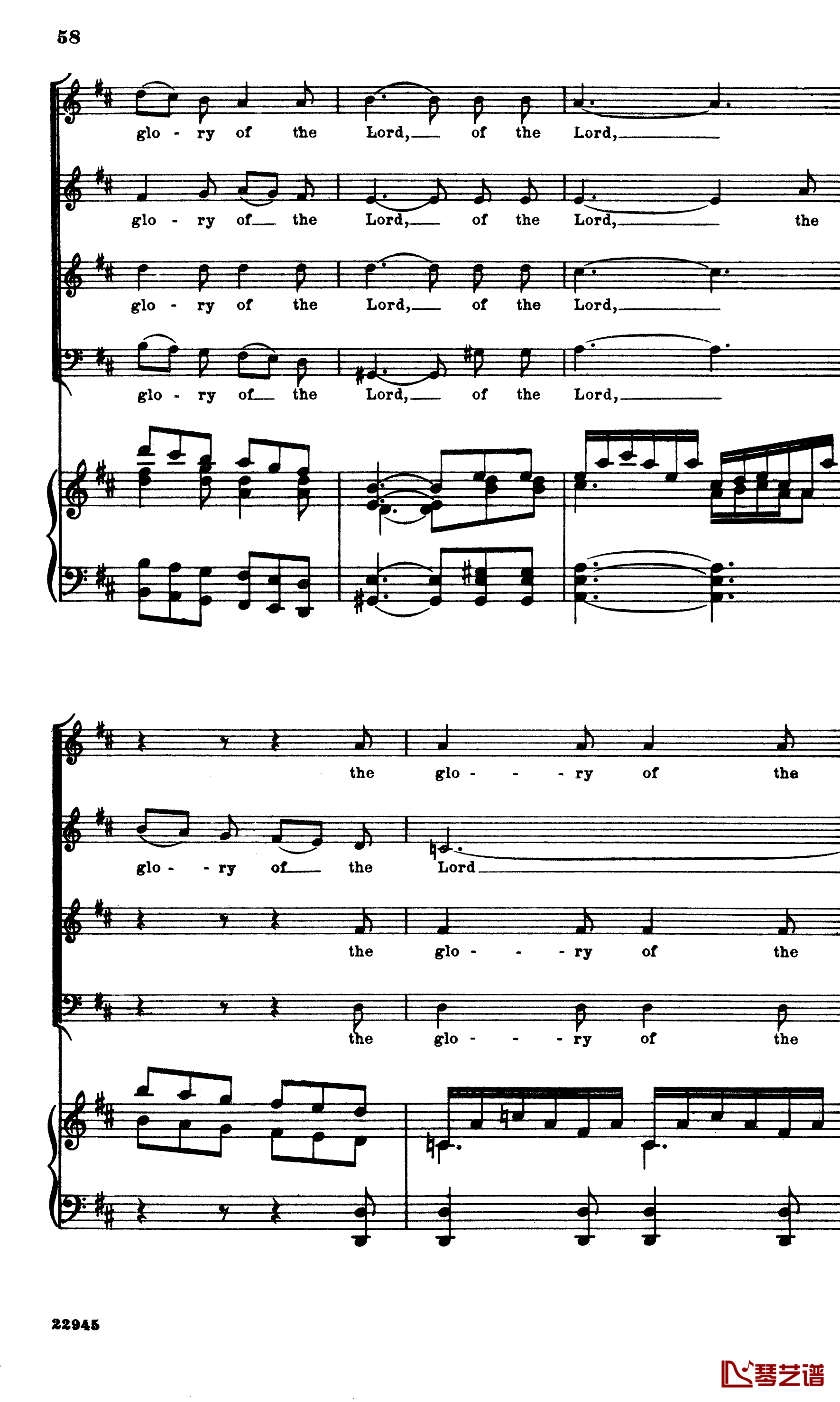 O thou that tellest good tidings to Zion钢琴谱-Handel12