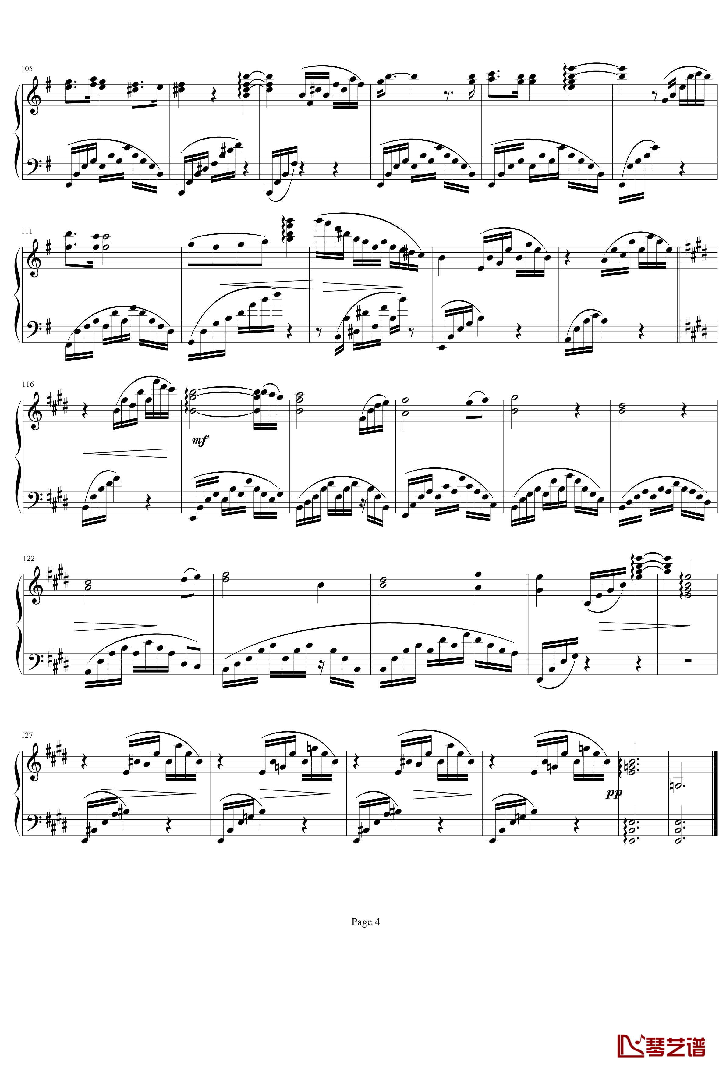 Piano Sonata 5钢琴谱-项道荣4
