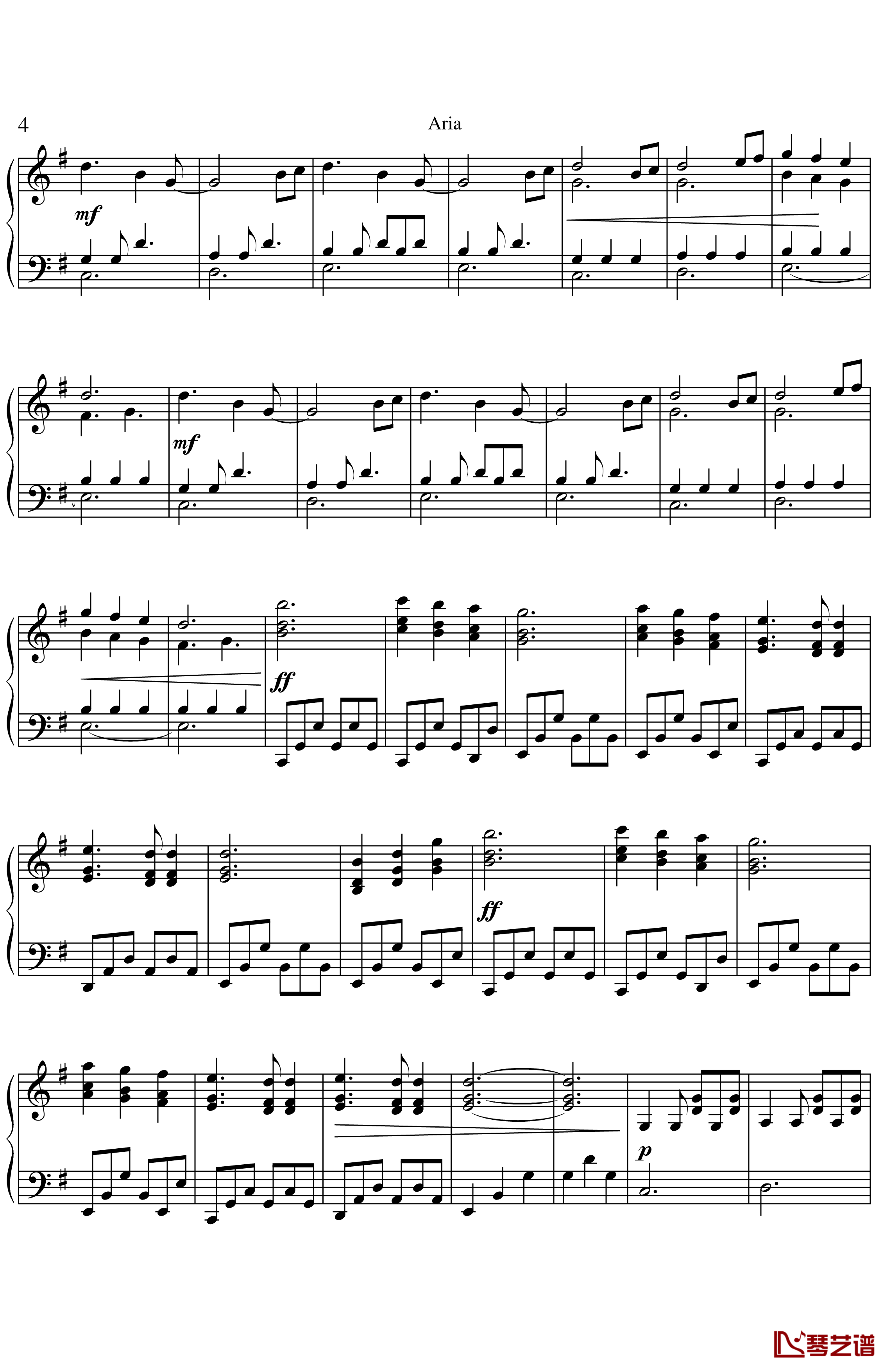 aria钢琴谱-Giovanni Allevi4