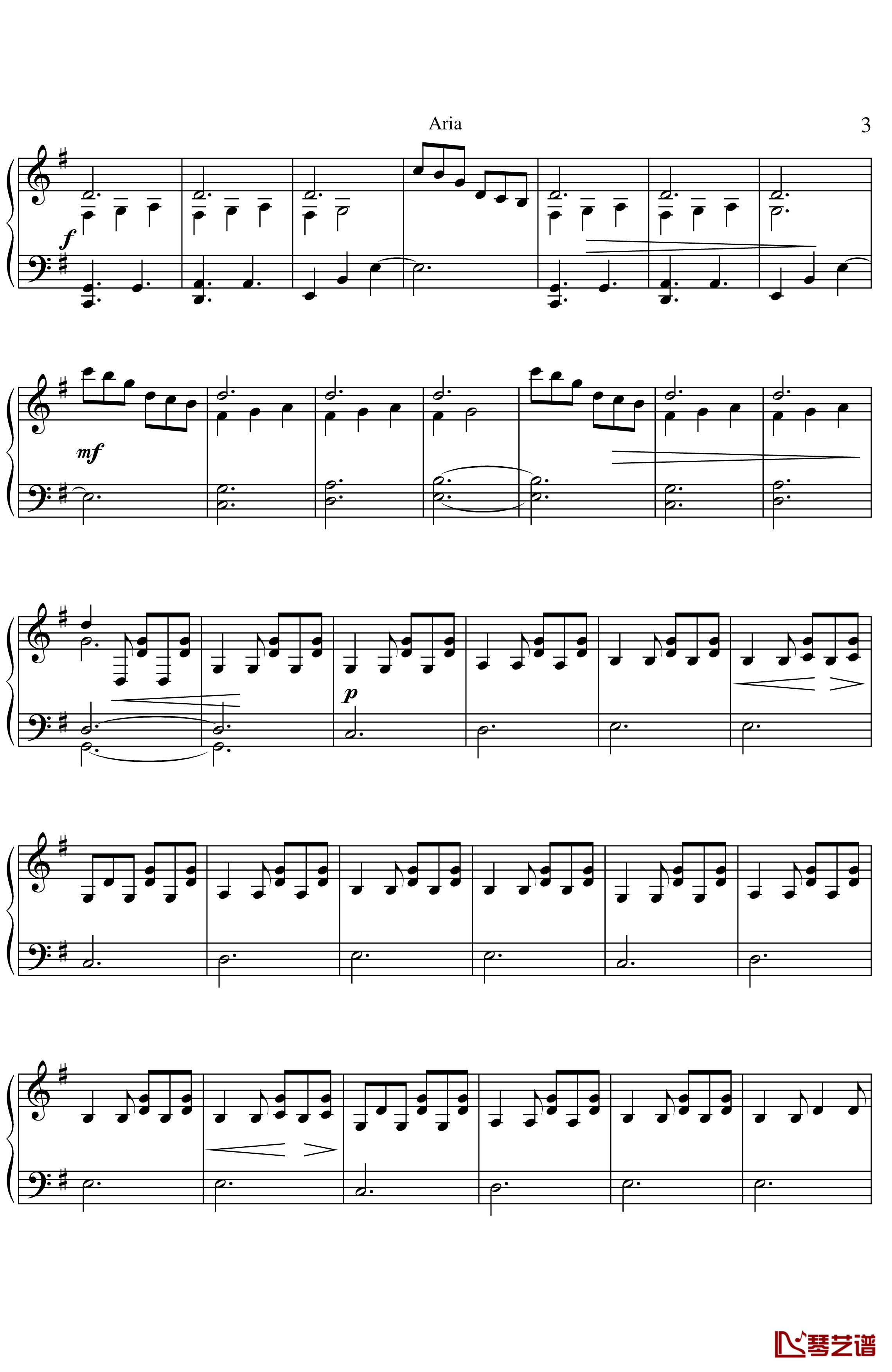 aria钢琴谱-Giovanni Allevi3
