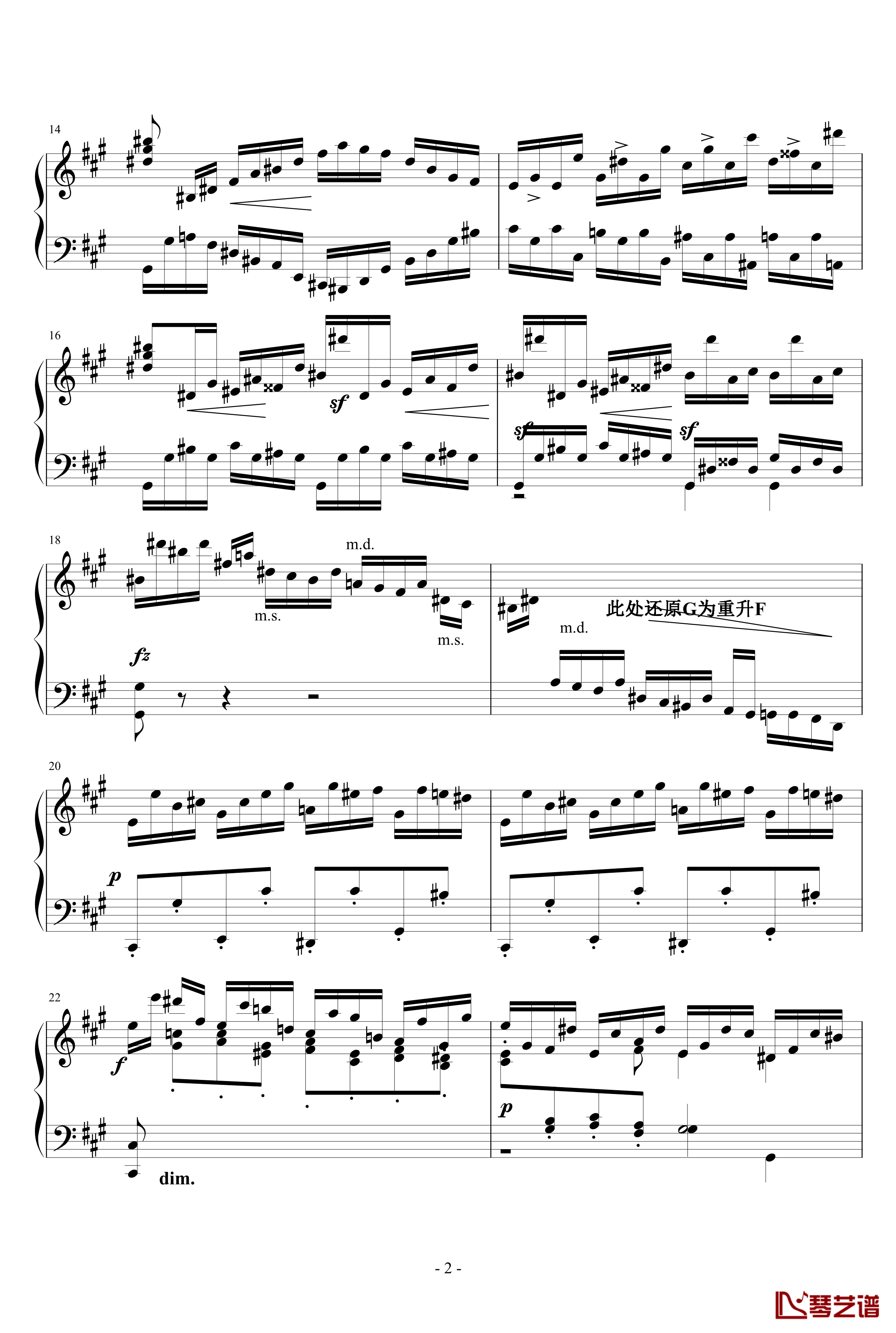 Sonata in the Style of Domenico Scarlatti钢琴谱-车尔尼-Czerny2