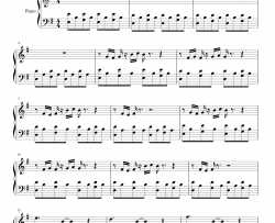 《天使爱美丽》主题曲钢琴谱-Yann Tiersen
