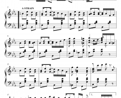 Peacherine Rag钢琴谱-斯科特·乔普林-Scott Joplin-海上钢琴师