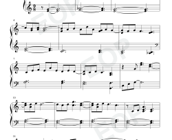 月光钢琴谱-德彪西 Claude Debussy