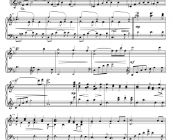 Joy to the world钢琴谱-普世欢腾-David Huntisinger / Handel