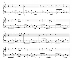 萤林配乐钢琴谱—第一首-梦的世界