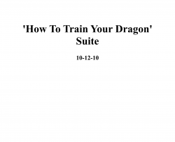 How to train your dragon Suite钢琴谱-驯龙高手
