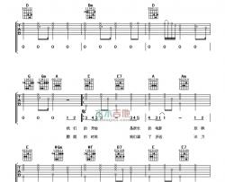 周杰伦《最长的电影》吉他谱-Guitar Music Score