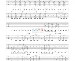 布衣乐队《三峰》吉他谱-Guitar Music Score