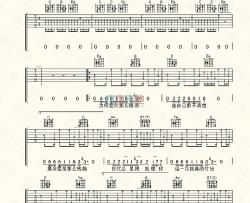 黄义达《我不哭》吉他谱-Guitar Music Score