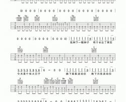 筷子兄弟《小苹果 扫弦版 》吉他谱-Guitar Music Score