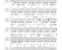 许巍《一江水》吉他谱-Guitar Music Score