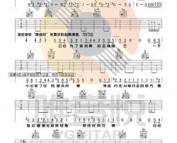 李荣浩-戒烟-吉他谱 Guitar Music Score