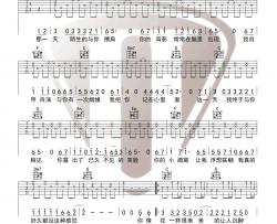 《爱情堡垒》吉他谱-杨小壮-C调原版弹唱六线谱-高清图片谱