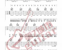 蓝心羽《记忆停留》吉他谱(G调)-Guitar Music Score