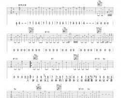 水木年华《水仙》吉他谱-Guitar Music Score