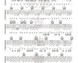 五月天《离开地球表面》吉他谱(D调)-Guitar Music Score