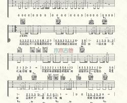 水木年华《人间》吉他谱-Guitar Music Score