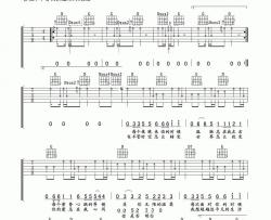 许巍《执着》吉他谱-Guitar Music Score