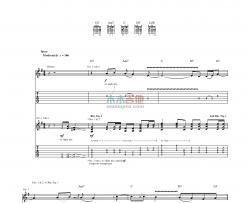 Taylor,Swift《Picture to Burn》吉他谱-Guitar Music Score
