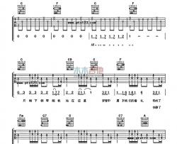 S.H.E《安静了》吉他谱-Guitar Music Score