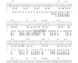 周杰伦《烟花易冷》吉他谱-Guitar Music Score