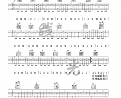 王菲《匆匆那年》吉他谱(C调)-Guitar Music Score