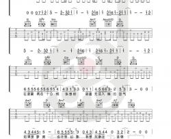 张震岳《在凌晨》吉他谱(G调)-Guitar Music Score