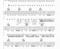 少年吉他谱-梦然-G调指法版六线谱-梦马音乐
