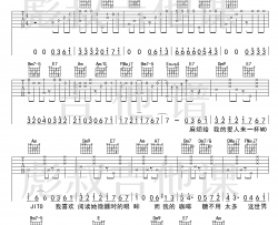 Mojito吉他谱-周杰伦-《Mojito》C调简单版弹唱谱-高清六线谱