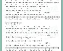 戴佩妮《你要的爱》尤克里里谱-Ukulele Music Score