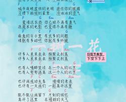 好妹妹乐队《一个人的北京》尤克里里谱-Ukulele Music Score
