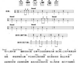 修炼爱情尤克里里谱-林俊杰-ukulele弹唱教学视频