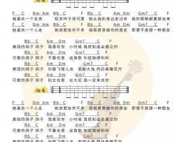 林晨阳《鸽子》尤克里里谱-Ukulele Music Score
